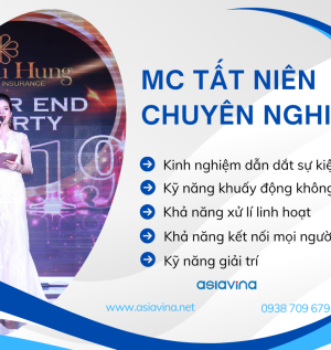 TIÊU CHÍ LỰA CHỌN MC TẤT NIÊN CHUYÊN NGHIỆP